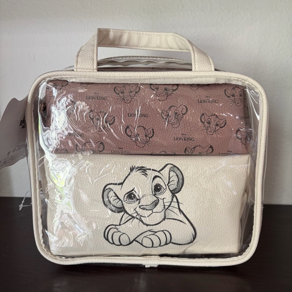 Disney Lion King Simba Cosmetic Bags